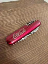 Coca-Cola Kırmızı Metal Çok Amaçlı Çakı