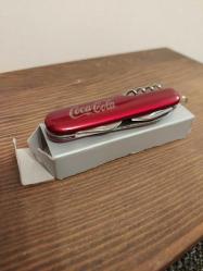 Coca-Cola Kırmızı Metal Çok Amaçlı Çakı