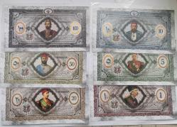 İNGİLTERE  FANTAZİ  PARA SETİ  6  ADET   KAĞIT PARA