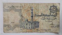 MISIR 2005   25  PIASTRES    KAĞIT PARA