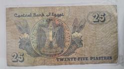 MISIR 2005   25  PIASTRES    KAĞIT PARA