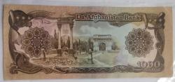 AFGANİSTAN  1000  AFGANİS   KAĞIT PARA