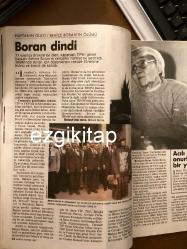 nokta dergisi 25 ekim 1987 sayı 42 yıl 5   (sinema kitap müzik eroin mafyası behice boran shp dyp prezervatif kavgası 1402'likler latin amerika cemal abdül nasır yusuf bozkurt özal nihat darbaz dido sotiriyu rosanna arquette aliye hanım)
