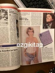 nokta dergisi 25 ekim 1987 sayı 42 yıl 5   (sinema kitap müzik eroin mafyası behice boran shp dyp prezervatif kavgası 1402'likler latin amerika cemal abdül nasır yusuf bozkurt özal nihat darbaz dido sotiriyu rosanna arquette aliye hanım)