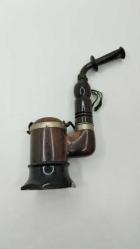 PİPO NEFİS GÖRSELLİKTE VE KALİTEDE GÖVDESİ GÜL AĞAÇ OYMA ALMAN AVCI PİPOSU 172