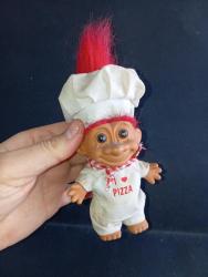 Kırmızı Saçlı aşçı Troll Bebek