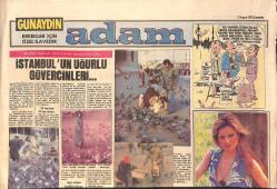 Günaydın Gazetesi Adam Eki 22 Kasım 1978 - Serpil Örümcer : Duygulu Erkeklerin Yanında Olmak İsterdim