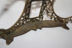 Vintage Fransa Üretimi Komple Pirinç 3'lü Resim Çerçevesi 1970/80s (ÇİFTRAF