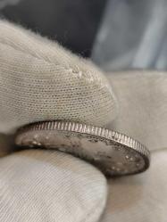 Sultan Reşat 1327/2 Edirne Seyehat Baskı Gümüş 5 Kuruş Çil