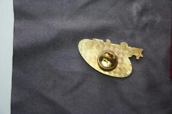 VİNTAGE  LİONS  İNTERNATİONAL ROZET-BROŞ-MADALYA  DETAYLAR RESIMLERDE (KİTAP RAF TENEKE KUTU 2