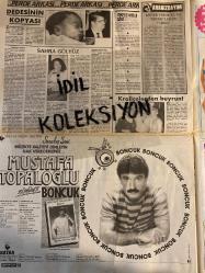 HAFTANIN SESİ GAZETESİ - DOĞUM GÜNÜ HEDİYESİ (TURKİSH - NEWSPAPER) - 18 EYLÜL 1987 - SAYI : 38 - TAM TAKIM 12 SAYFADIR -Bülent Ersoy-Uğur Onur Urhan-Semra Özal-Mehmet Keçeciler-Süleyman Demirel-Sibel Can-Mete Küçükberber-Erhan Can-Nil Ünal-Müjdat Gezen-Gökhan Güney-Gökben-Saziye Ünal-Hasan Bora-Burhan Çaçan-İbrahim Tatlıses-Burhan Özturan-Belkıs Akkale-Rahmi Faruk Tınaz-Canan-Ferdi Tayfur-Dursun Karadağ-Serpil Çakmaklı-Alev Sayın-Mahmut Tuncer-Mine-Müjde Ar-Muazzez Abacı-Onno Tunç-Zerrin Özer-Ajda Pekkan-Mustafa Topaloğlu-Şakir Oktay-Burhan Bayar-Kadir İnanır-Samime Sanay-Anıl-Edip Aktaş-Kemal Özkan-Erdoğan Berker-Hülya Işıl-Duygu Emre-Güler Sabancı-Mehmet Çelik-Sakıp Sabancı-Ahmet Karaevli-Turgut Özal-Mehmet-Ömer-Gökben-Erkan Yolaç-Cem Karaca-Mithat Körler-Vijdan Arıkan-Orhan Gencebay-Müjde Ar-Türkan Şoray-Sibel Can-Perihan Savaş-Oya Aydoğan