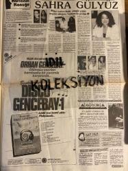 HAFTANIN SESİ GAZETESİ - DOĞUM GÜNÜ HEDİYESİ (TURKİSH - NEWSPAPER) - 18 EYLÜL 1987 - SAYI : 38 - TAM TAKIM 12 SAYFADIR -Bülent Ersoy-Uğur Onur Urhan-Semra Özal-Mehmet Keçeciler-Süleyman Demirel-Sibel Can-Mete Küçükberber-Erhan Can-Nil Ünal-Müjdat Gezen-Gökhan Güney-Gökben-Saziye Ünal-Hasan Bora-Burhan Çaçan-İbrahim Tatlıses-Burhan Özturan-Belkıs Akkale-Rahmi Faruk Tınaz-Canan-Ferdi Tayfur-Dursun Karadağ-Serpil Çakmaklı-Alev Sayın-Mahmut Tuncer-Mine-Müjde Ar-Muazzez Abacı-Onno Tunç-Zerrin Özer-Ajda Pekkan-Mustafa Topaloğlu-Şakir Oktay-Burhan Bayar-Kadir İnanır-Samime Sanay-Anıl-Edip Aktaş-Kemal Özkan-Erdoğan Berker-Hülya Işıl-Duygu Emre-Güler Sabancı-Mehmet Çelik-Sakıp Sabancı-Ahmet Karaevli-Turgut Özal-Mehmet-Ömer-Gökben-Erkan Yolaç-Cem Karaca-Mithat Körler-Vijdan Arıkan-Orhan Gencebay-Müjde Ar-Türkan Şoray-Sibel Can-Perihan Savaş-Oya Aydoğan