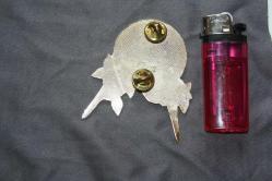 VİNTAGE  LİONS  İNTERNATİONAL ROZET-BROŞ-MADALYA  DETAYLAR RESIMLERDE (KİTAP RAF TENEKE KUTU 17