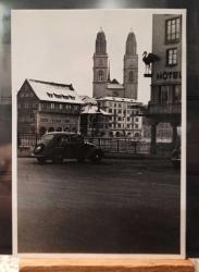 FK.001 İSVİÇRE ZÜRİH EINSIEDELN KİLİSESİ MİMARİ TEMALI FOTOKART