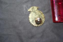 VİNTAGE  LİONS  İNTERNATİONAL ROZET-BROŞ-MADALYA  DETAYLAR RESIMLERDE (KİTAP RAF TENEKE KUTU 18