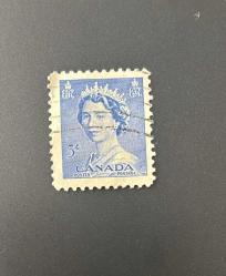 Kanada Pulu - Canada Stamp - Postadan Geçmiş Pul Filateli - KRALİÇE II. ELIZABETH TEMALI PUL, 5 PARA - YABANCI PULLAR - NOSTALJİK DOĞUM GÜNÜ HEDİYESİ