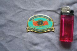 VİNTAGE  LİONS  İNTERNATİONAL ROZET-BROŞ-MADALYA  DETAYLAR RESIMLERDE (KİTAP RAF TENEKE KUTU 27