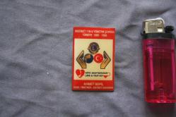 VİNTAGE  LİONS  İNTERNATİONAL ROZET-BROŞ-MADALYA  DETAYLAR RESIMLERDE (KİTAP RAF TENEKE KUTU 32