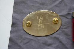 VİNTAGE  LİONS  İNTERNATİONAL ROZET-BROŞ-MADALYA  DETAYLAR RESIMLERDE (KİTAP RAF TENEKE KUTU 36