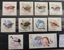 1965 Romanya kuşlar MNH