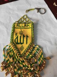 Cezaevi İşi Allah Yazılı Araba Ayna Süsü