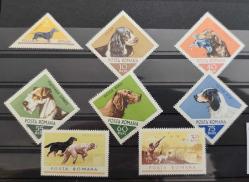 1965 Romanya Av köpekleri serisi MNH