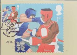 2012 Londra Olimpiyatları boks temalı maksimum kart