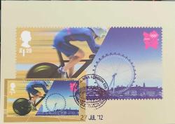 2012 Londra Olimpiyatları bisiklet yarışı temalı maksimum kart