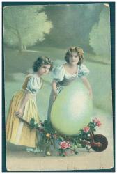 1900-30’lar Sonradan Renklendirme Sevda Kartı