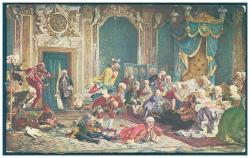 Rus Saray Gösterisi Görselli Kartpostal, Arkasında Yapışma İzi Var