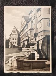FK.017 ALMANYA ESSLINGEN  ESKİ ŞEHİR MİMARİ  TEMALI FOTOKART
