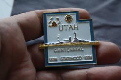 VİNTAGE  LİONS  İNTERNATİONAL ROZET-BROŞ-MADALYA  DETAYLAR RESIMLERDE (ÇİFT RAF PLASTIK KUTU 11