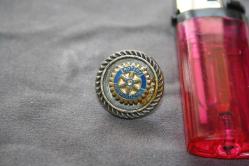 LOT.8 » VİNTAGE  Rotary International ROZET-BROŞ-MADALYA  DETAYLAR RESIMLERDE (ÇİFT RAF PLASTIK KUTU  6