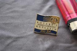 VİNTAGE  Rotary International ROZET-BROŞ-MADALYA  DETAYLAR RESIMLERDE (ÇİFT RAF PLASTIK KUTU  11