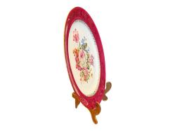 Fransız limoges porselen duvar tabağı 25 cm çapında