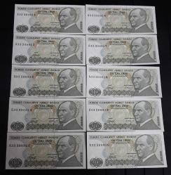 7. EMİSYON 10 LİRALAR