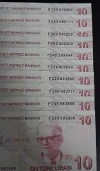 9. EMİSYON 10 TL (10 ADET)