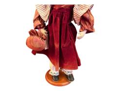 Antika porselen bebek 50 cm yüksekliğinde