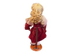 Antika porselen bebek 50 cm yüksekliğinde