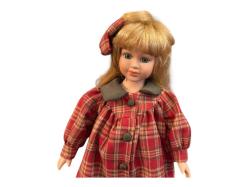 Antika porselen bebek 42 cm yüksekliğinde