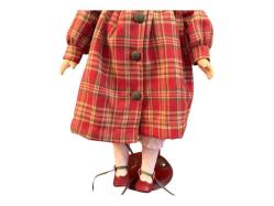 Antika porselen bebek 42 cm yüksekliğinde