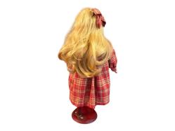 Antika porselen bebek 42 cm yüksekliğinde