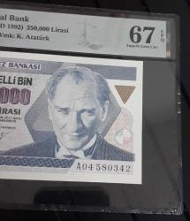 PMG SERTİFİKALI 7. EMİSYON 250 BİN LİRA