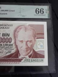 PMG SERTİFİKALI 7. EMİSYON 100 BİN LİRA