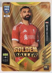 PANİNİ ADRENALYN XL FİFA 365 2026 GOLDEN BALLER ALTIN KART   Mohamed Salah GOL1 Nadir