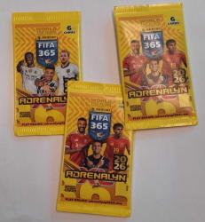 PANİNİ ADRENALYN XL FİFA 365 2026  3 PAKET AÇILMAMIŞ  - 18 Adet Kart - Şans sizinle olsun