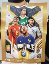 PANİNİ ADRENALYN XL FİFA 365 2026  GOLD POSTER GOL5  INVINCIBLE - Nadir - Uygun Fiyat