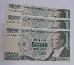 7. EMİSYON 50BİN LİRA