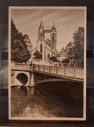 FK.033 ALMANYA ESSLINGEN ŞEHİR KİLİSESİ MİMARİ TEMALI FOTOKART