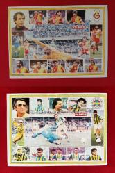 Galatasaray, Fenerbahçe - Çift Taraflı Kuşe Poster - 1988 - Güneş Gazetesi Hediyesi